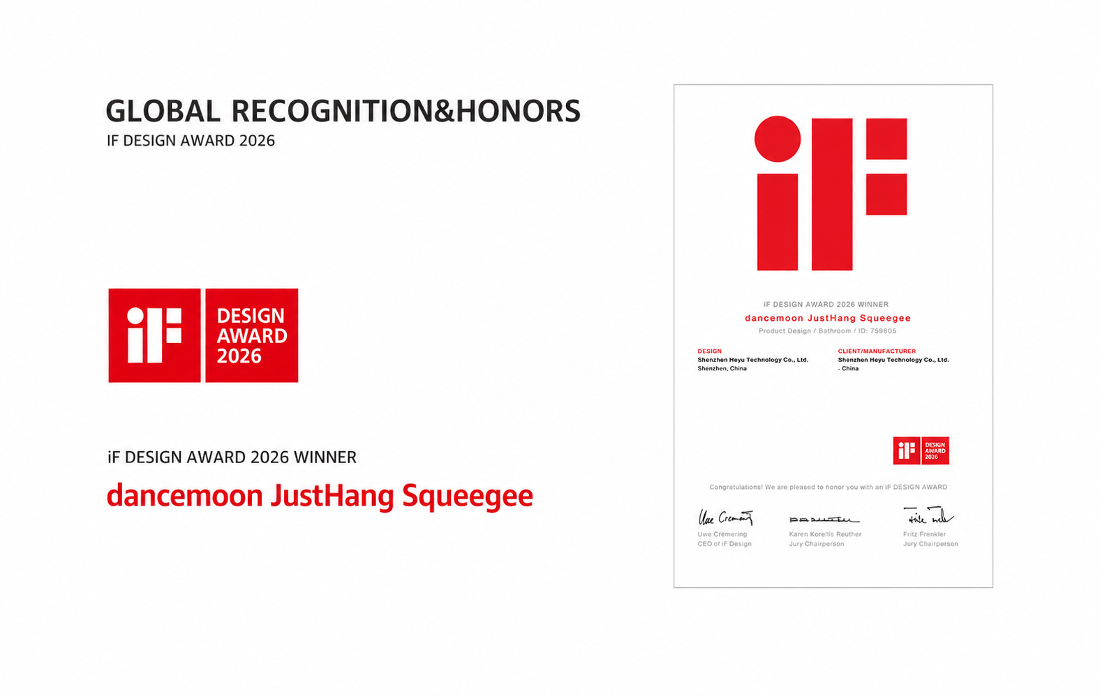GLOBAL RECOGNITION & HONORS
