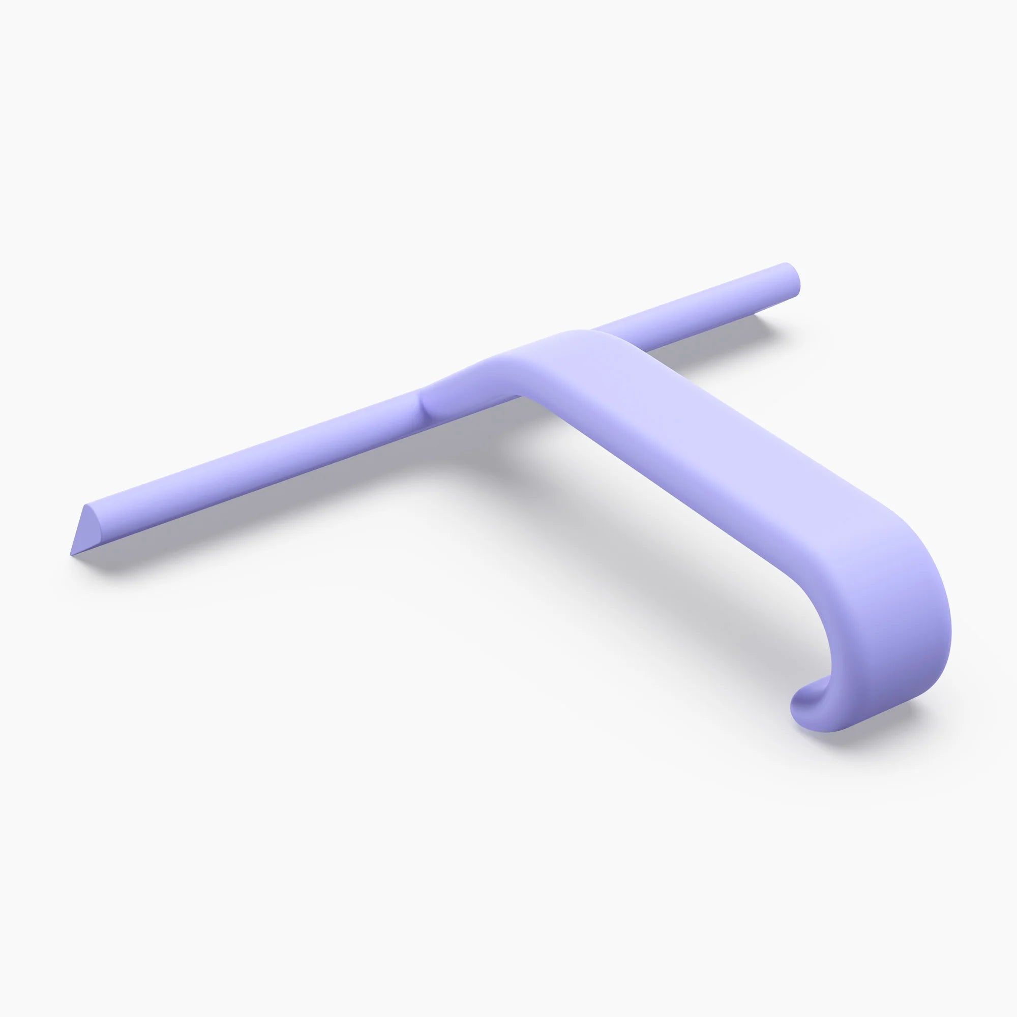 dancemoon JustHang Shower Squeegee with Hook(Lilac Purple)