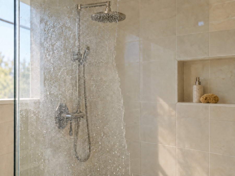 How to Remove Soap Scum from Shower Glass Without Heavy Scrubbing