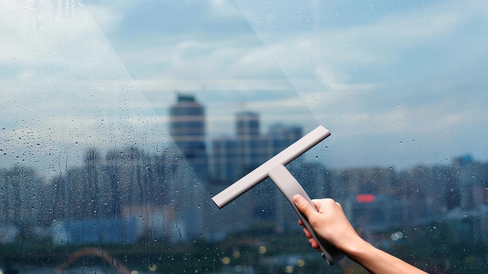 glass shower squeegee